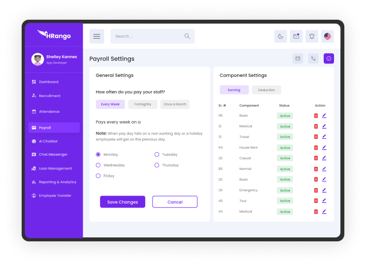 Payroll-Settings